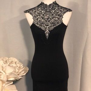 Black Lace Dress and Mesh Dress Bundle